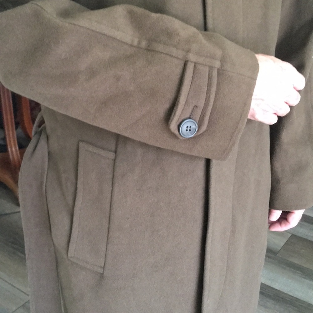 Mens Kasper Wool Winter Over coat - Picture 4 of 8